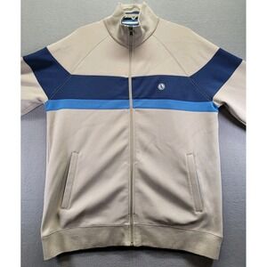 Aigle Multicolor Soft Shell‎ Polyester Zipper Jacket Front Pockets Mens Size XL